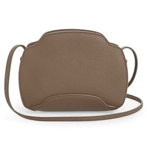 Loro Piana Sesia Matte Leather Shoulder Bag